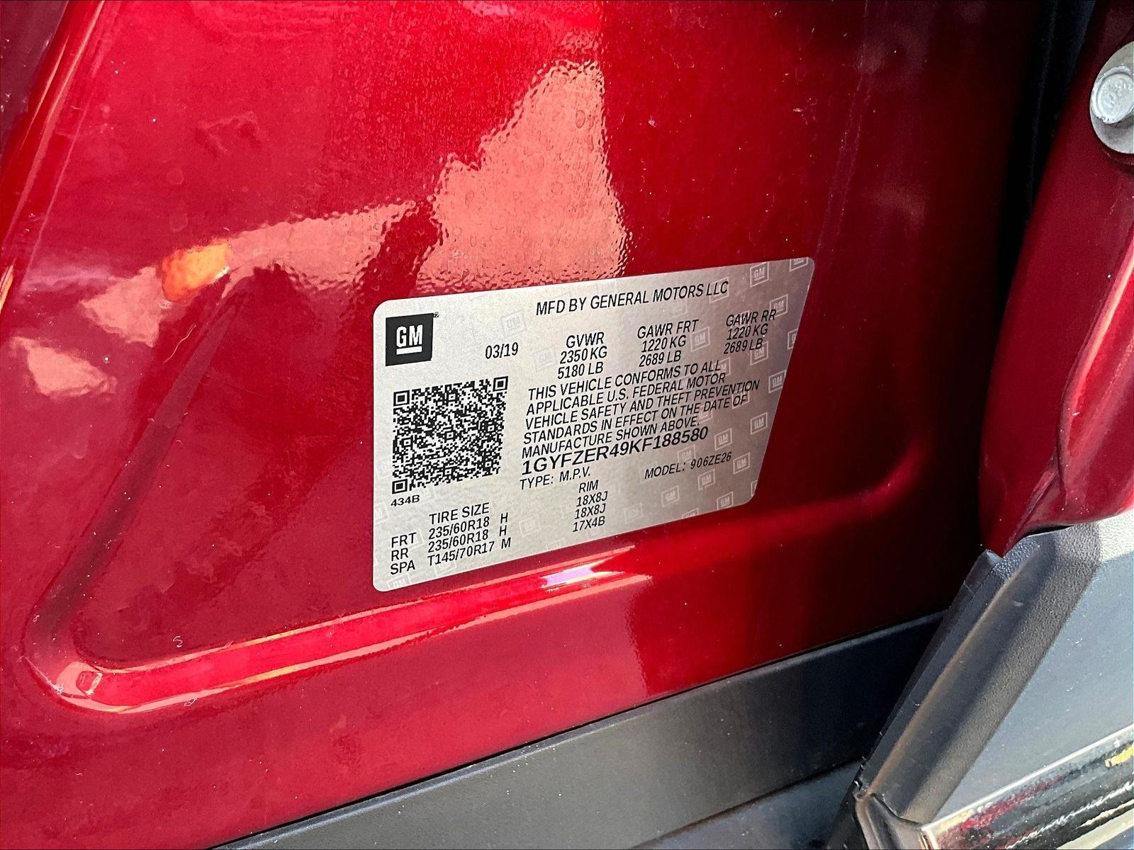 Used 2019 Cadillac XT4 Sport w/ Driver Awareness Package FWD image 17