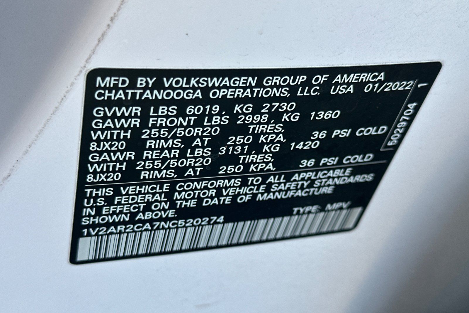 Used 2022 Volkswagen Atlas SEL R-Line AWD/4WD image 54