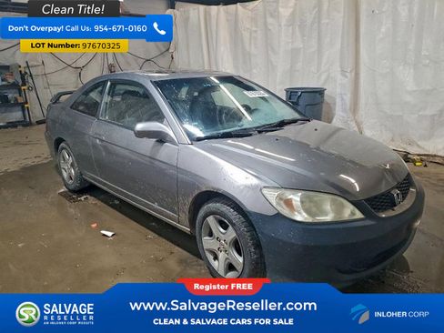 Used 2005 Honda Civic Coupe image 5