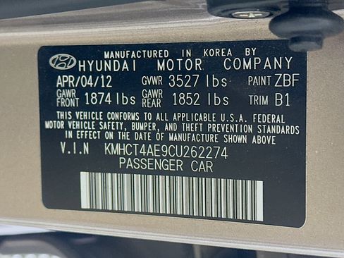 Used 2012 Hyundai Accent GLS w/ Comfort Pkg 2 FWD image 12
