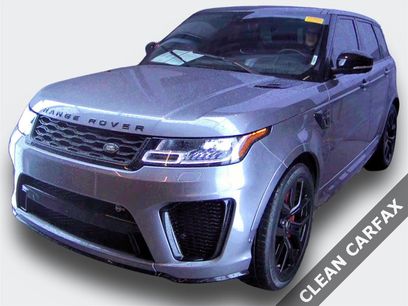 Certified 2022 Land Rover Range Rover Sport SVR