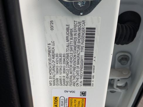 Used 2025 Honda Accord SE image 37