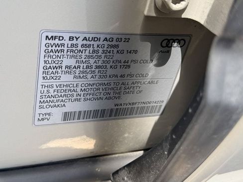Used 2022 Audi Q7 3.0T Prestige AWD/4WD image 35