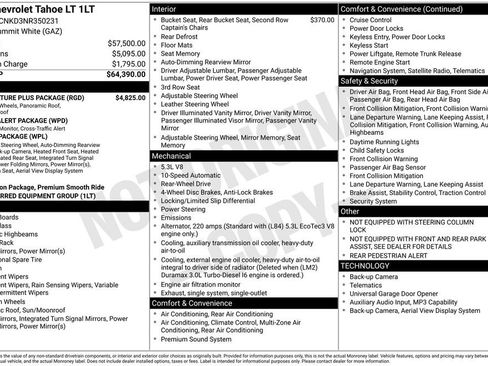 Certified 2022 Chevrolet Tahoe LT w/ LT Signature Plus Package RWD image 4