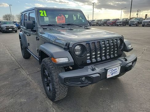 Used 2021 Jeep Wrangler Unlimited Sport image 3