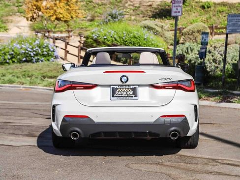 Used 2021 BMW 430i Convertible w/ M Sport Package RWD image 4