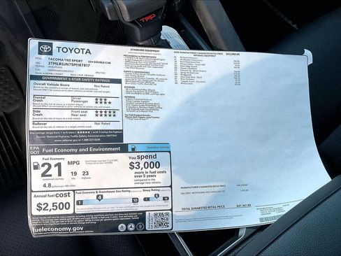 New 2025 Toyota Tacoma TRD Sport image 22