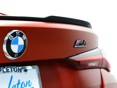 Used 2021 BMW M4 Competition w/ M Carbon Exterior Package RWD image 14