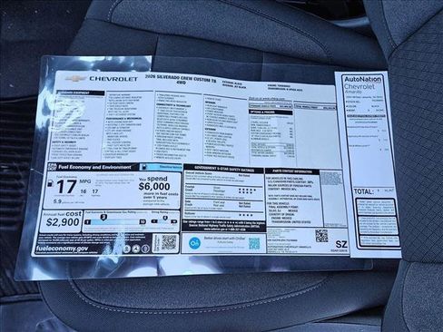 New 2026 Chevrolet Silverado 1500 Custom Trail Boss image 18