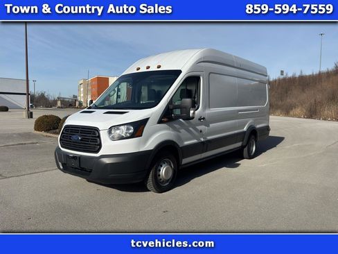Used 2016 Ford Transit 350 148 High Roof Extended DRW RWD image 1