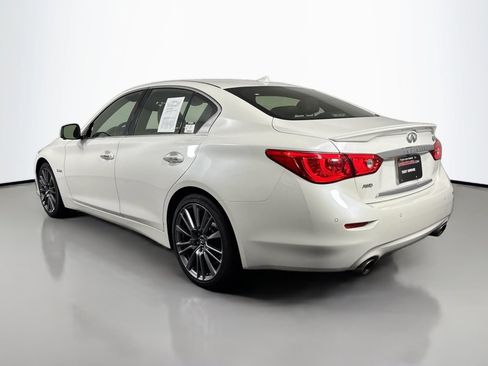 Used 2017 INFINITI Q50 Red Sport 400 image 7