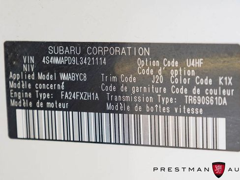 Used 2020 Subaru Ascent Limited w/ Technology Package image 50