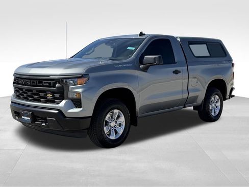 Used 2025 Chevrolet Silverado 1500 W/T w/ WT Value Package AWD/4WD image 2