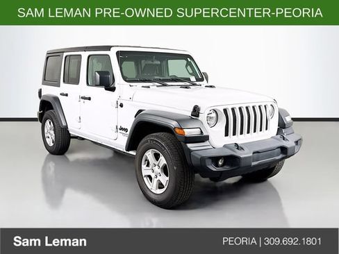Used 2021 Jeep Wrangler Unlimited Sport AWD/4WD image 1