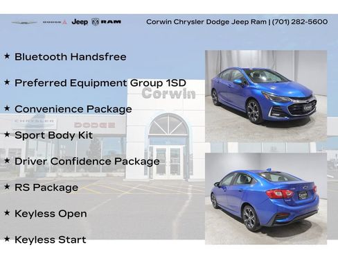 Used 2019 Chevrolet Cruze LT w/ Convenience Package FWD image 8