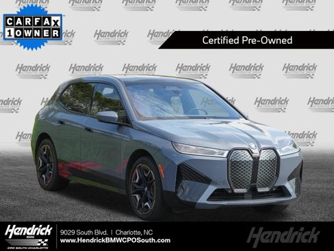 Used 2024 BMW iX xDrive50 w/ Premium Package AWD/4WD image 1
