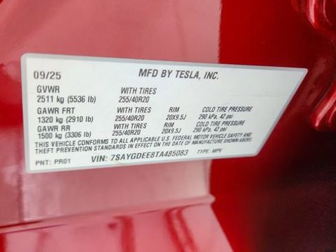 Used 2026 Tesla Model Y AWD image 61