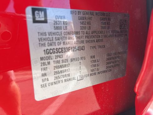 Used 2015 Chevrolet Colorado Z71 image 10