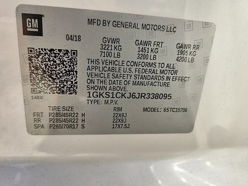 Used 2018 GMC Yukon Denali w/ Denali Ultimate Package image 10