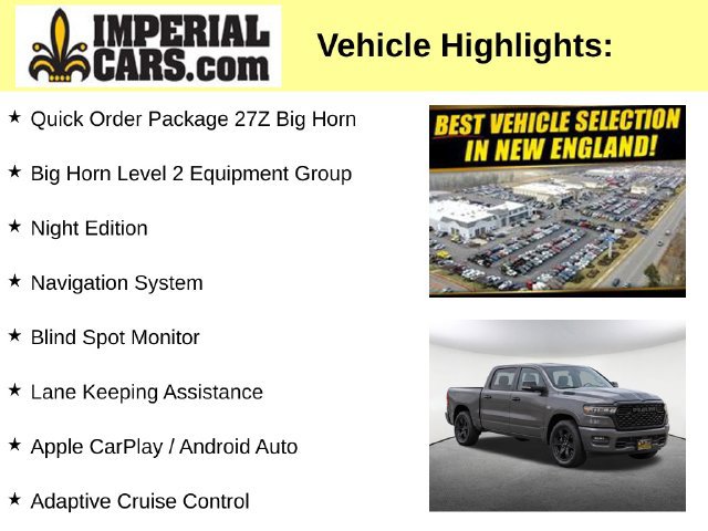Used 2026 RAM 1500 Big Horn AWD/4WD image 3