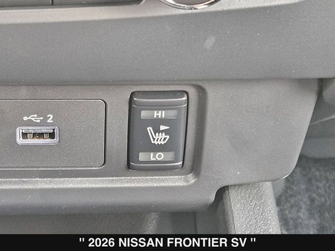 New 2026 Nissan Frontier SV RWD image 21