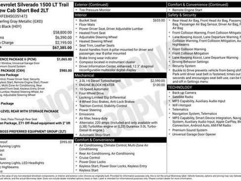 Used 2025 Chevrolet Silverado 1500 LT Trail Boss w/ Convenience Package II AWD/4WD image 35