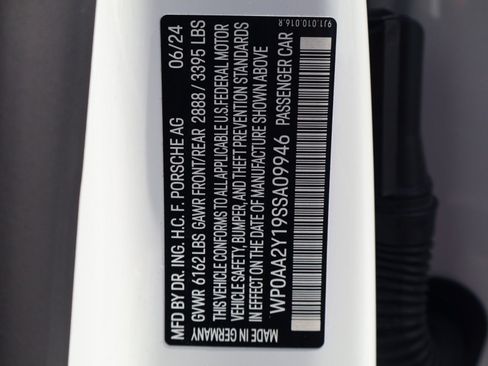 Certified 2025 Porsche Taycan RWD image 26