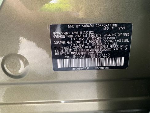 Used 2024 Subaru Forester Wilderness AWD/4WD image 36