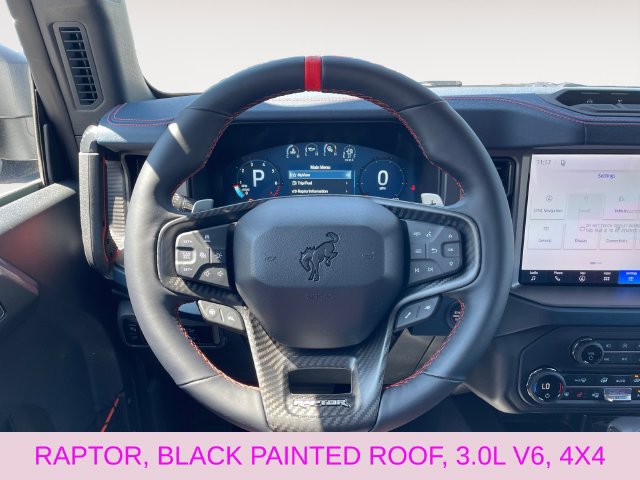 New 2026 Ford Bronco Raptor w/ Interior Carbon Fiber Pack AWD/4WD image 12