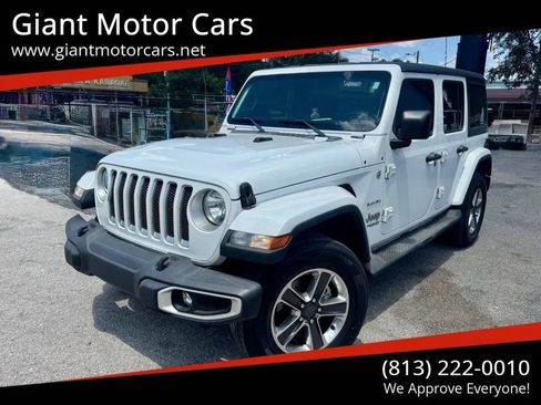 Used 2019 Jeep Wrangler Unlimited Sahara AWD/4WD image 1
