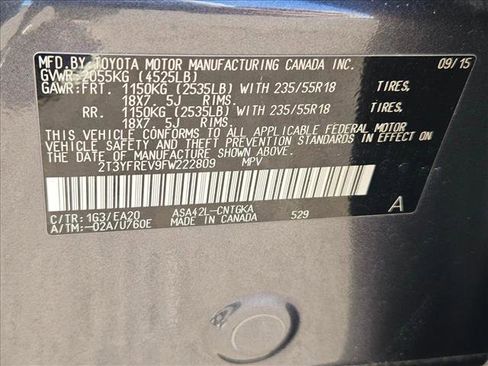 Used 2015 Toyota RAV4 Limited image 25