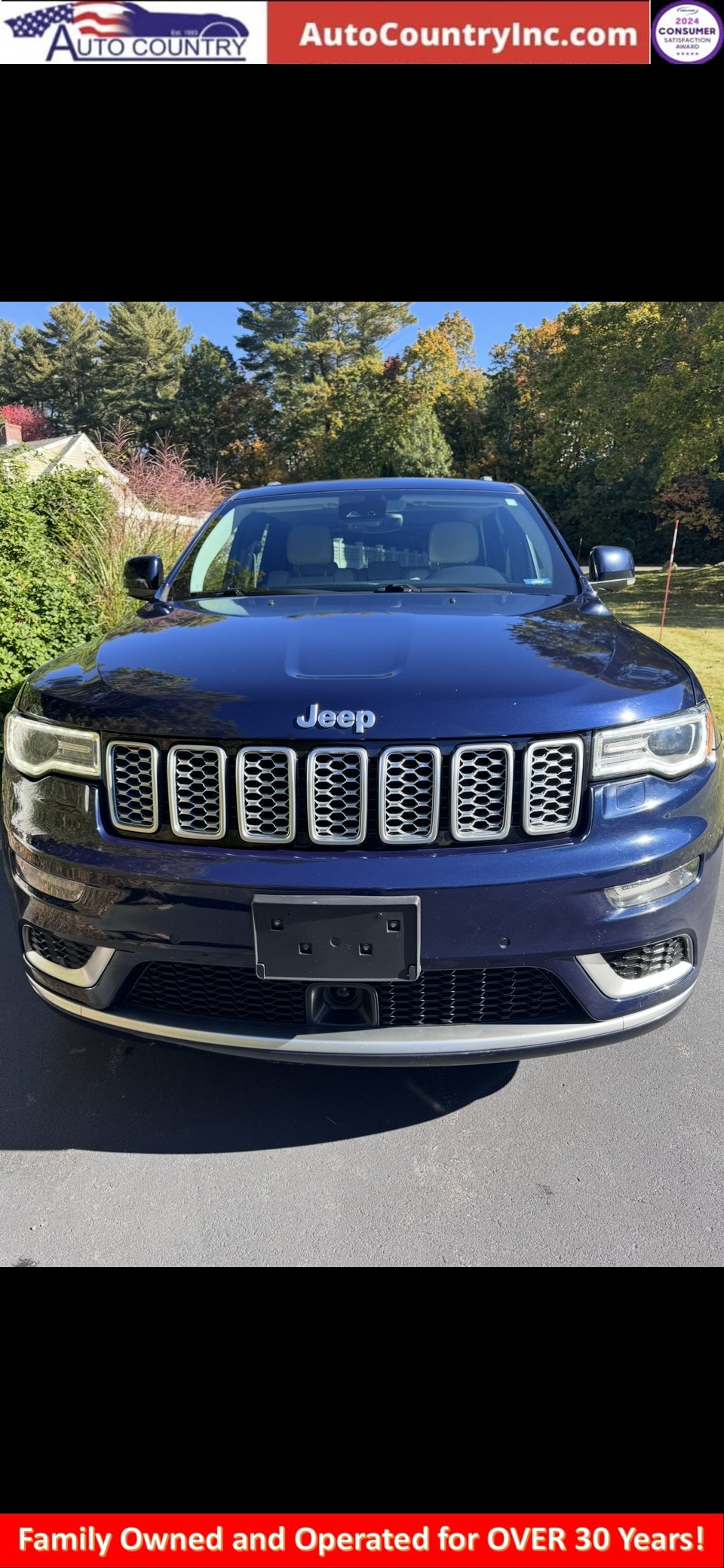 Used 2018 Jeep Grand Cherokee Summit AWD/4WD image 1