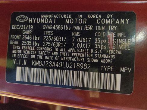 Used 2020 Hyundai Tucson SE image 33