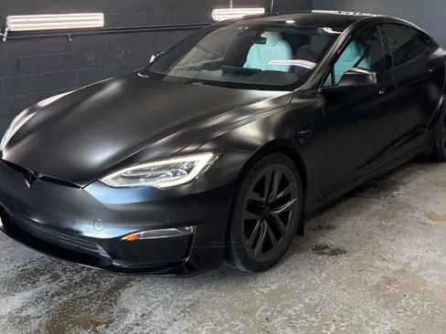 Used 2021 Tesla Model S Plaid AWD/4WD image 7