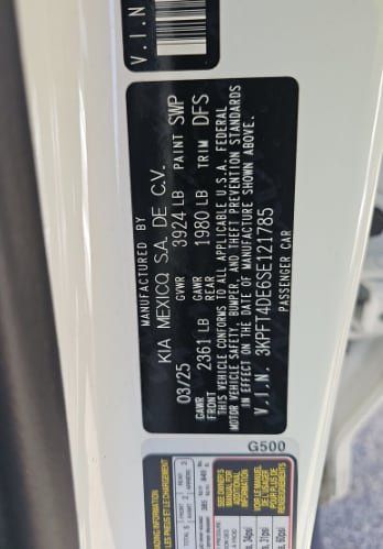 Used 2025 Kia K4 FWD image 8