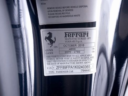 Certified 2019 Ferrari Portofino image 68