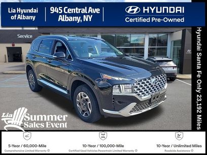Used 2023 Hyundai Santa Fe Blue