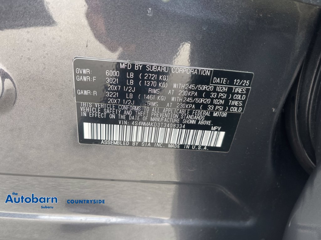 Used 2026 Subaru Ascent Touring AWD/4WD image 30