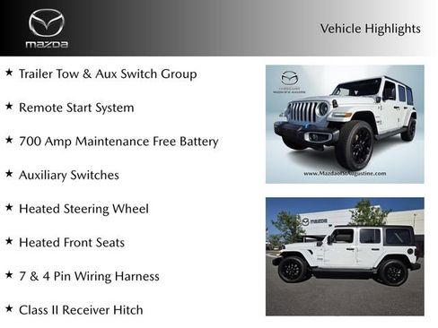 Used 2023 Jeep Wrangler Unlimited Sahara w/ Cold Weather Group AWD/4WD image 4