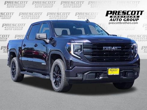 Used 2024 GMC Sierra 1500 Elevation w/ LPO, Elevation Black Package AWD/4WD image 1