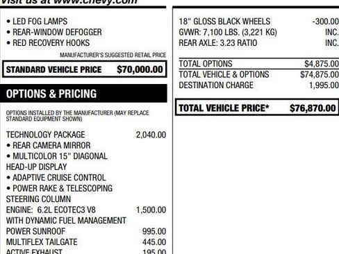 Used 2025 Chevrolet Silverado 1500 ZR2 w/ Technology Package image 3