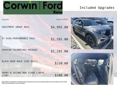 Used 2022 Ford Explorer ST w/ Equipment Group 401A AWD/4WD image 3