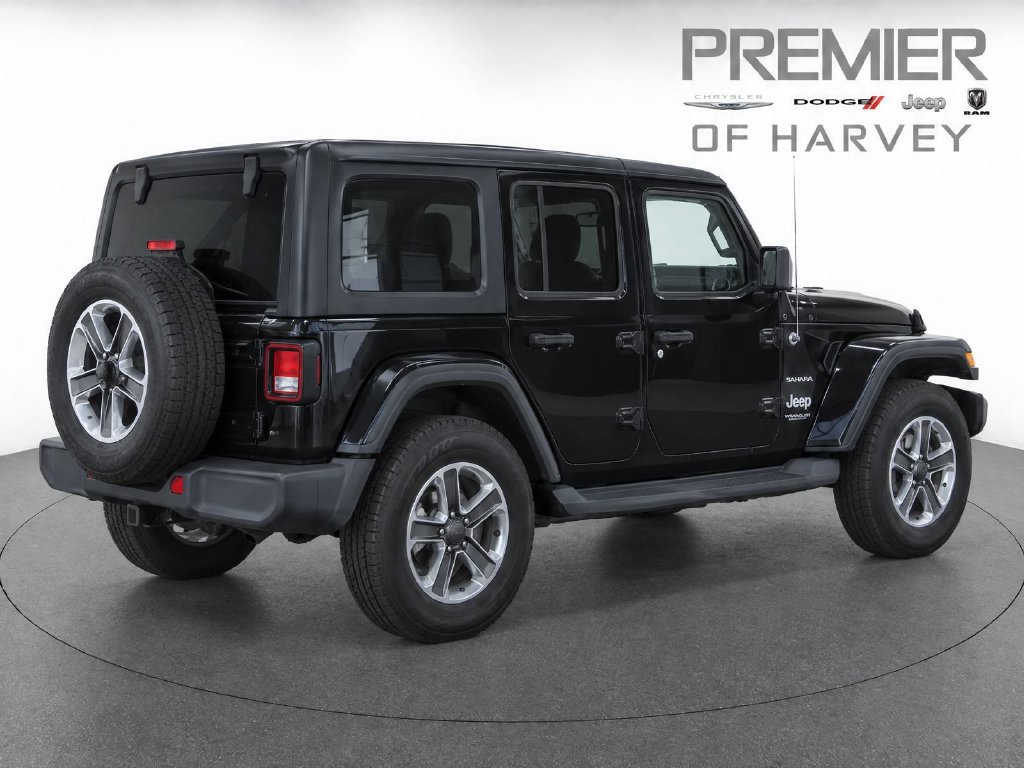 Used 2020 Jeep Wrangler Unlimited Sahara w/ Cold Weather Group AWD/4WD image 3