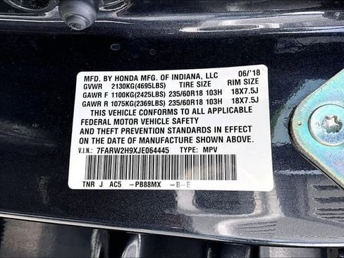 Used 2018 Honda CR-V Touring image 19