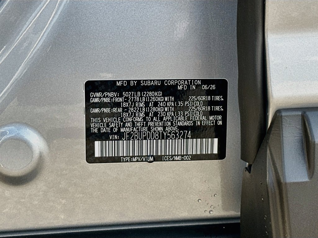 New 2026 Subaru Outback Limited AWD/4WD image 33