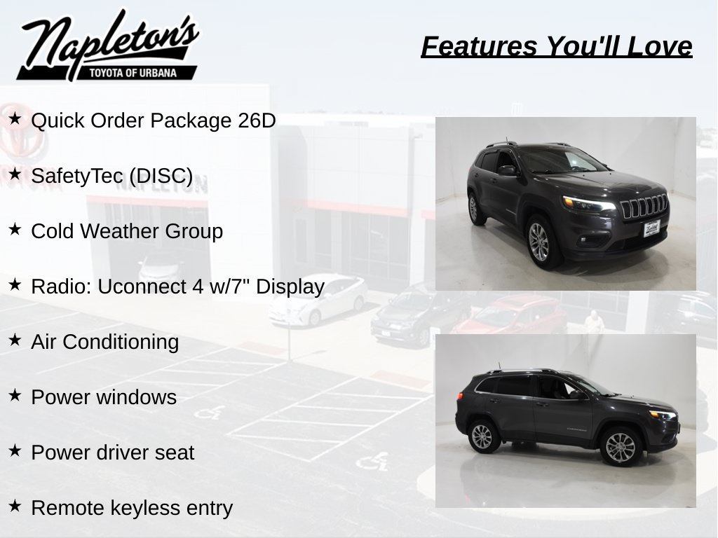Used 2019 Jeep Cherokee Latitude Plus w/ Cold Weather Group AWD/4WD image 6