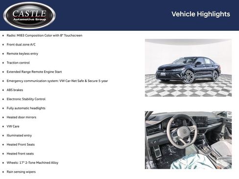 New 2026 Volkswagen Jetta Sport FWD image 3