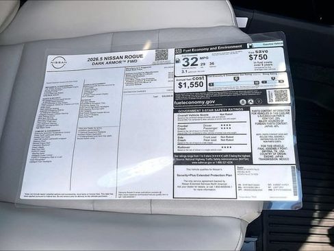 New 2026 Nissan Rogue Dark Armor FWD image 13