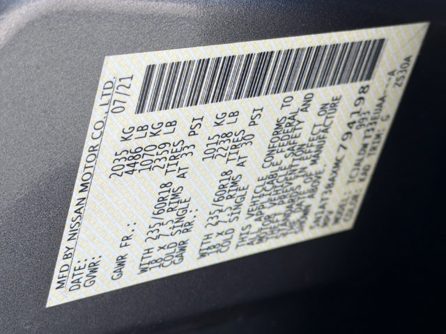 Used 2021 Nissan Rogue SV w/ Premium Package FWD image 34