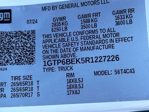 Used 2024 GMC Canyon Elevation w/ Trailering Package AWD/4WD image 54